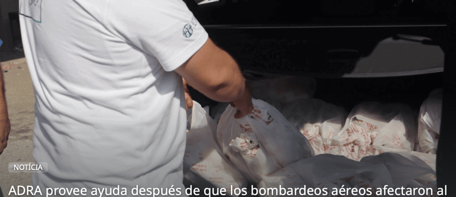 ADRA provee ayuda después de que los bombardeos aéreos afectaron al Líbano